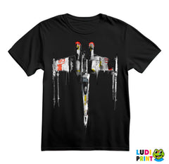 Wrecked Starfighter - Star Wars - Majica