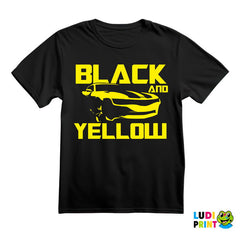 Black And Yellow - Transformers - Majica