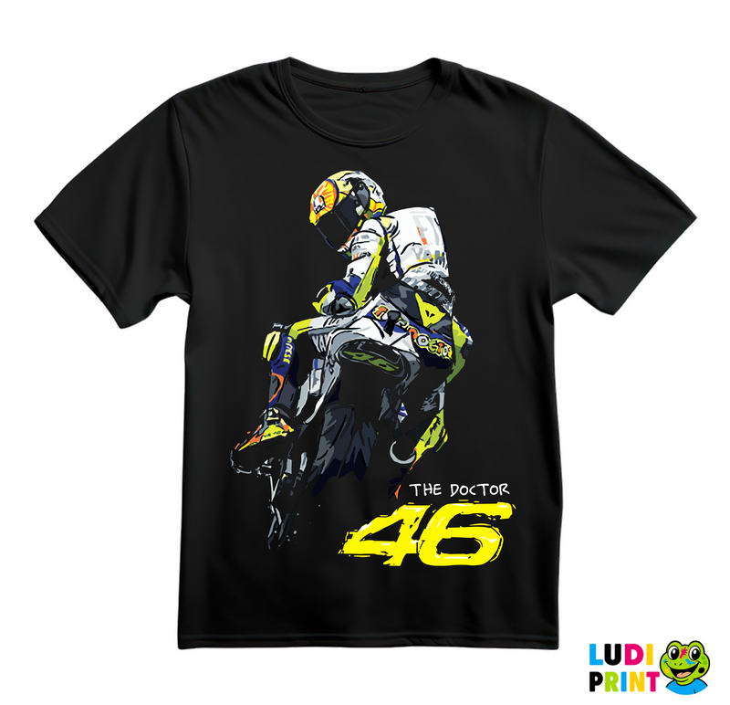 Looking Back - Rossi - VR - 46 - MotoGP - Sport - Majica