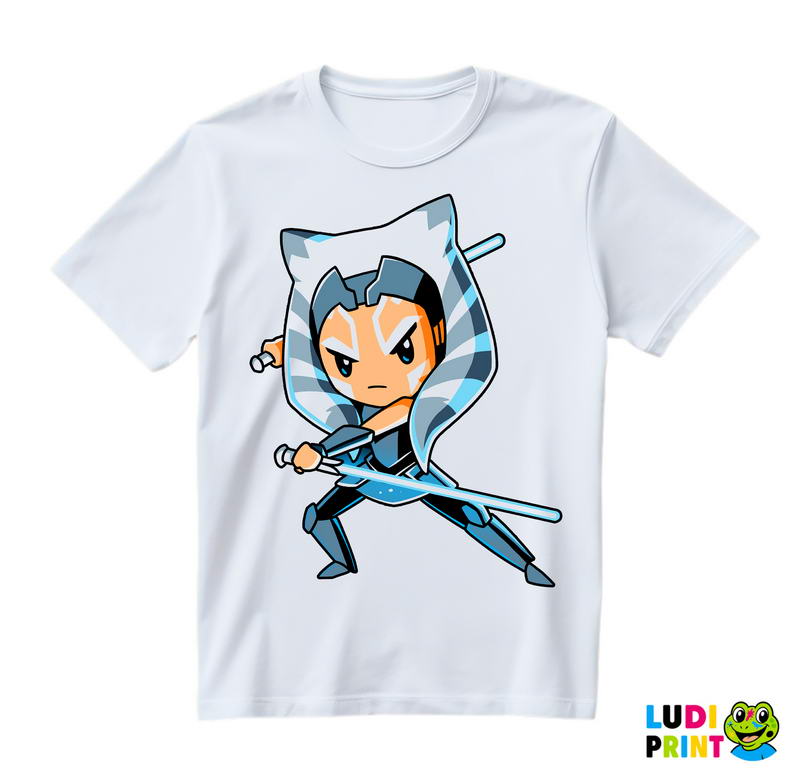 Chibi Ahsoka Tano - Mandalorian - Star Wars - Majica