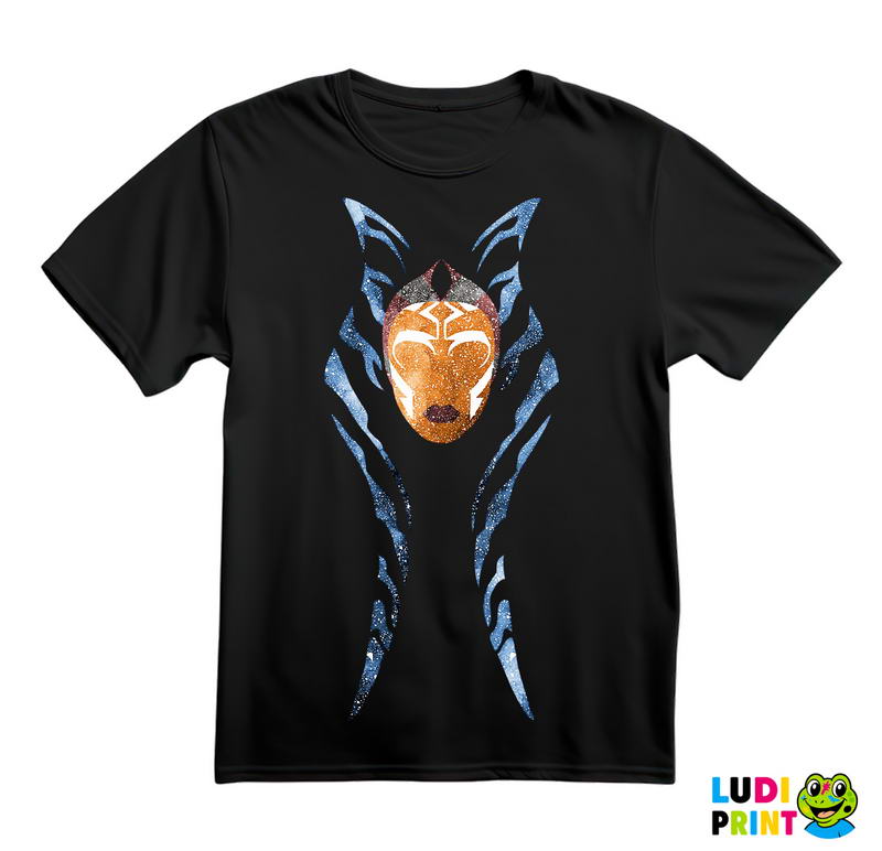 Ahsoka Tano Face Painting - Mandalorian - Star Wars - Majica