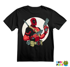 With Two Guns - Deadpool - Majica