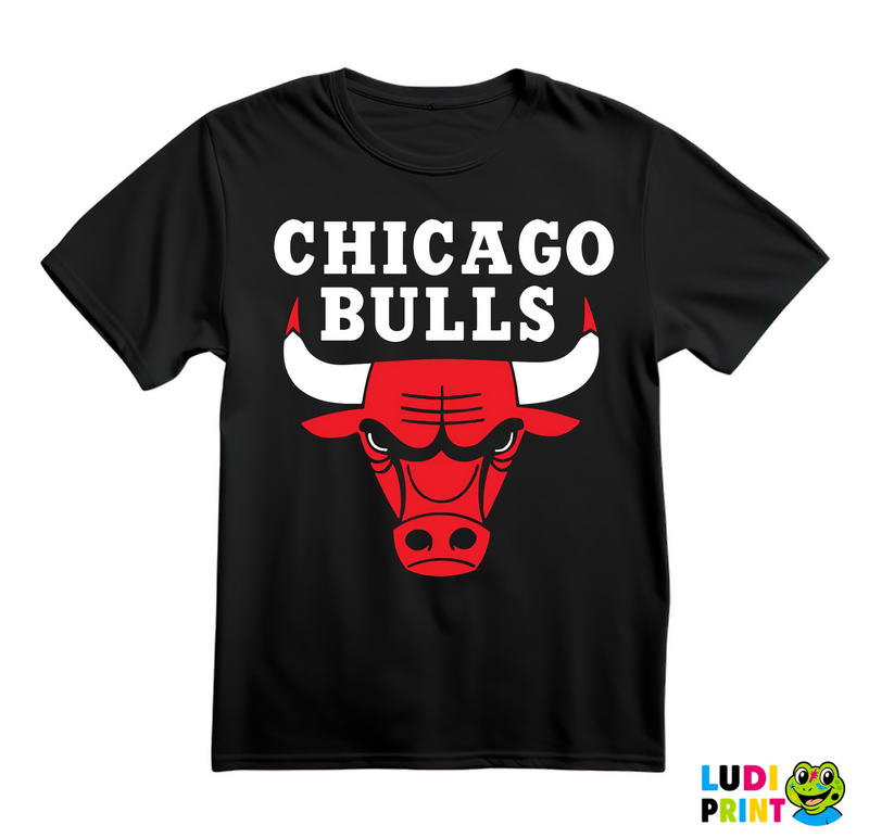 Chicago Bulls Logo - NBA - Košarka - Majica