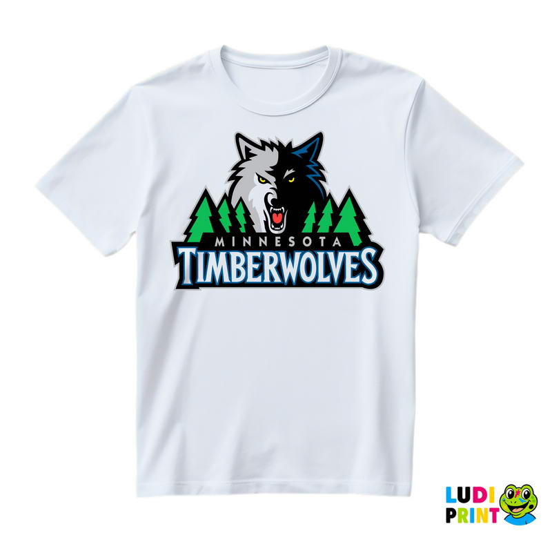Minnesota Timberwolves Logo - NBA - Košarka - Majica