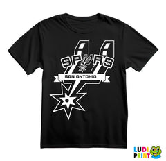 San Antonio Spurs Logo - NBA - Košarka - Majica