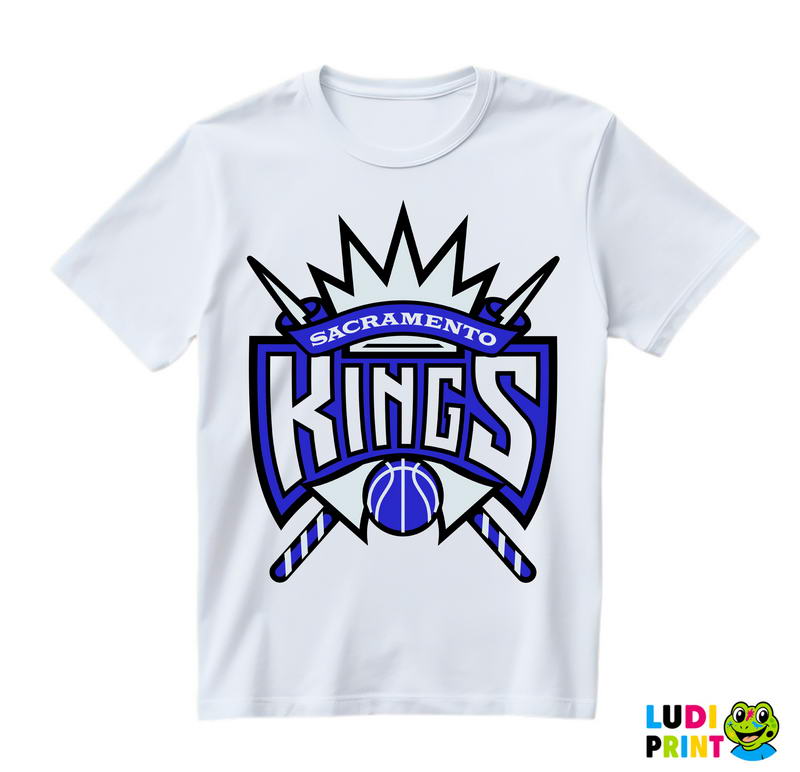 Sacramento Kings Logo - NBA - Košarka - Majica