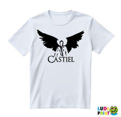 Castiel - Black - Supernatural - Majica