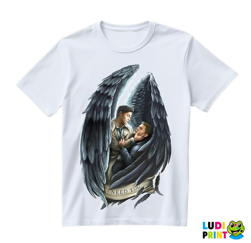 Castiel Needs Dean - Supernatural - Majica