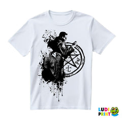 Dean And Sam - Black Dots - Supernatural - Majica