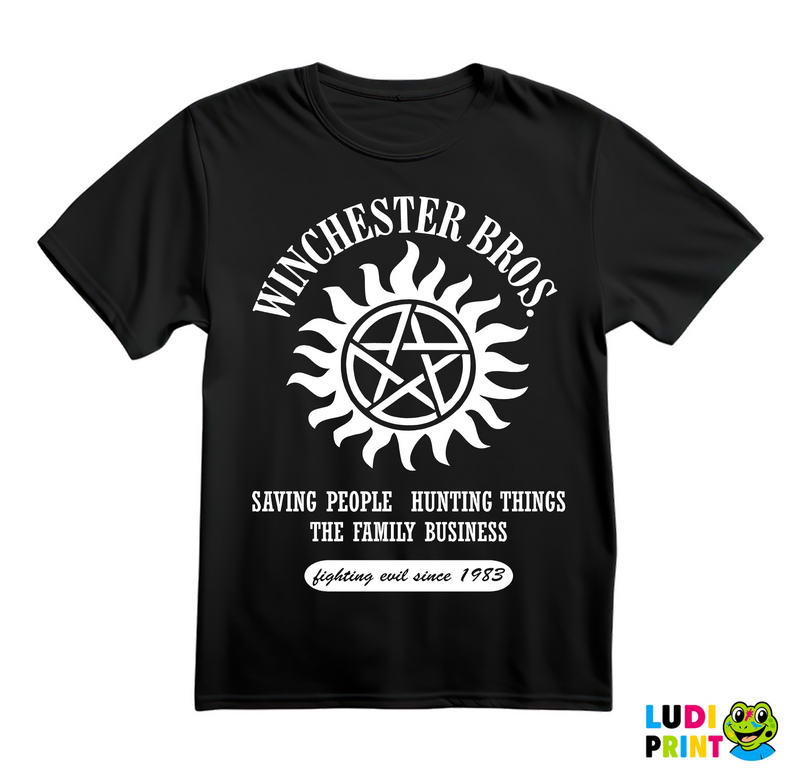 Winchesters Bros. Fighting Evil Since 1983 - Supernatural - Majica