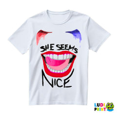 She Seems Nice - Suicide Squad - Majica