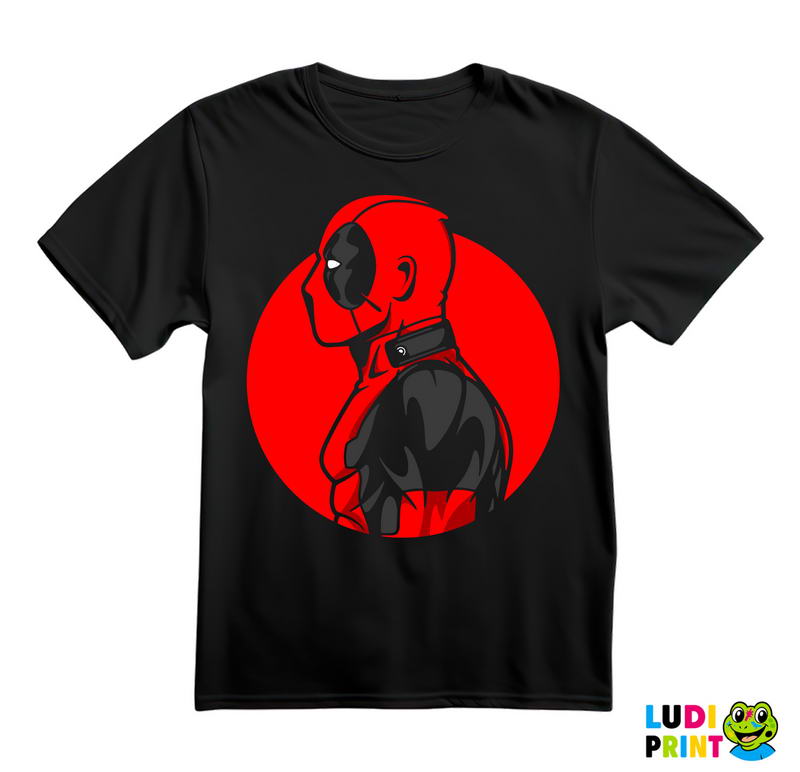 Side Portrait - Deadpool - Majica