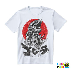 Godzila Japan Black And Red - Art - Majica