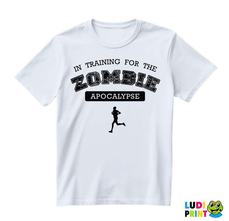 In Training For Zombie Apocalypse - Trening - Majica