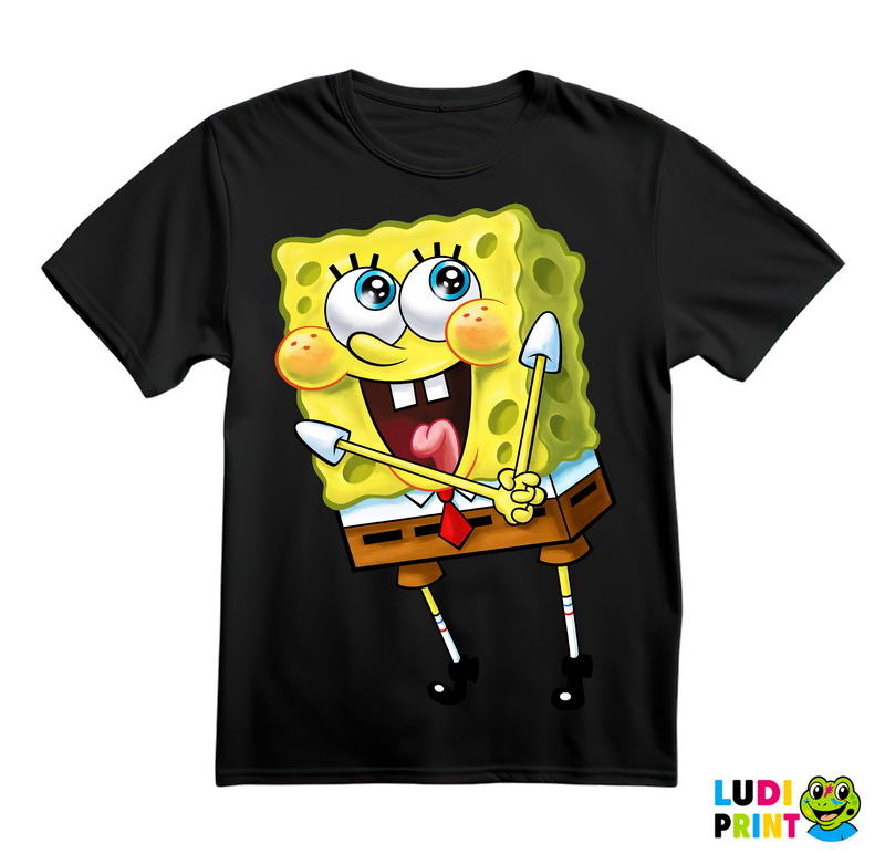 Looking Up - Sundjer Bob - Sponge Bob - Crtani Filmovi - Majica