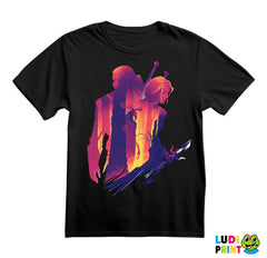 Geralt And Ciri Back To Back - The Witcher - Majica