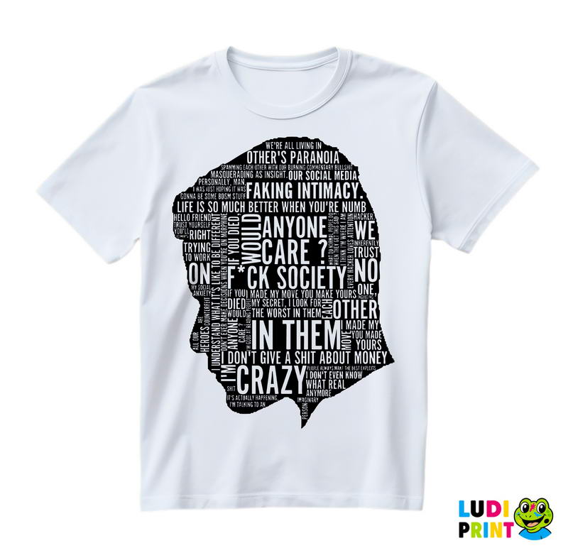 Quotes In Elliot Aldersons Head - Mr. Robot - Majica