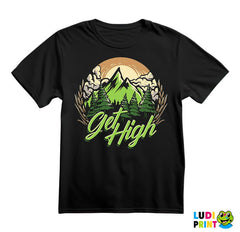 Get High - Planinarenje - Kampovanje - Priroda - Nature - Majica