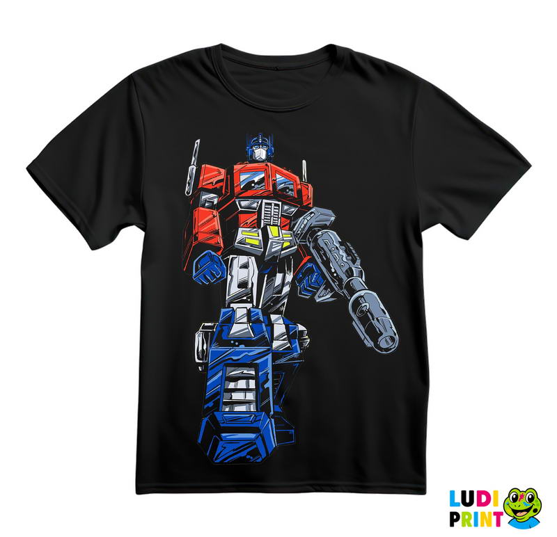 Optimus Prime Looking Down At You - Transformers - Majica