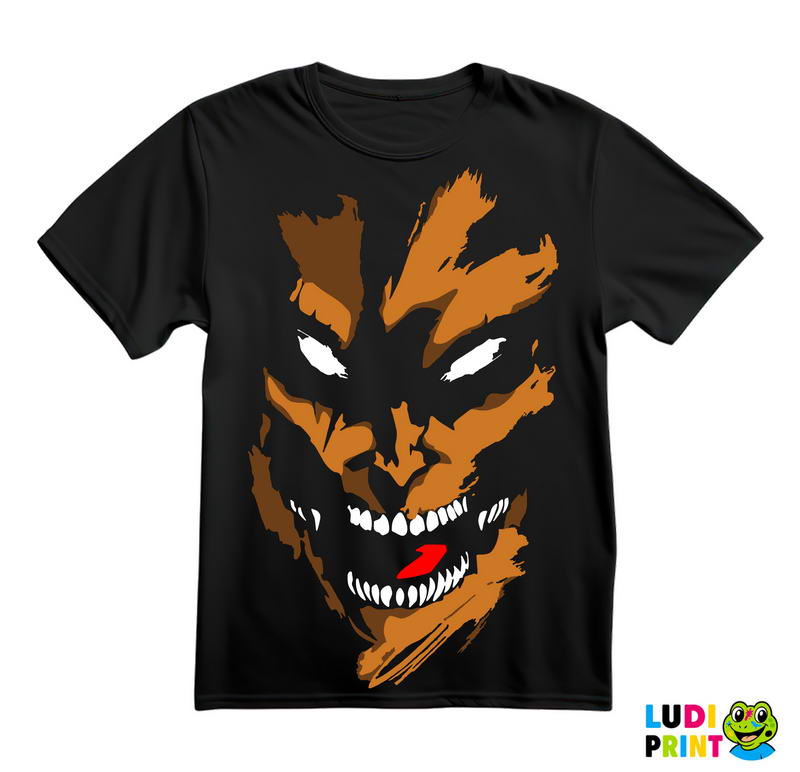 Eren In Titan Form Face - Attack On Titan - Majica