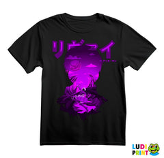 Levi Ackerman Purple Double Exposure - Attack On Titan - Majica