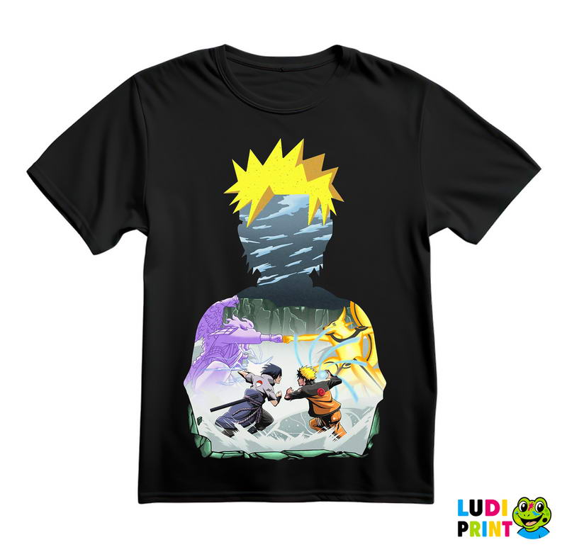 Sasuke At The Valley Of The End - Naruto - Majica