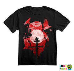 Itachi At Night Silhouette - Naruto - Majica
