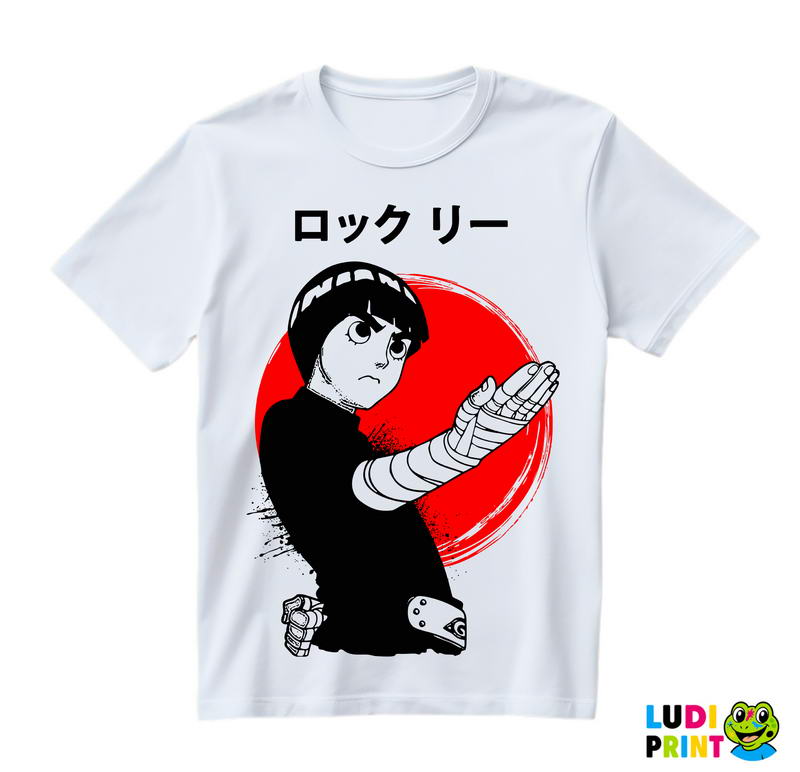 Rock Lee In His Fighting Stance - Naruto - Majica