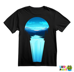 Night Waterfall - Planinarenje - Kampovanje - Priroda - Nature - Majica