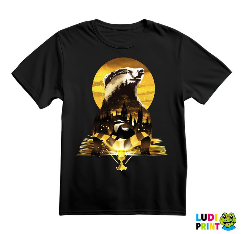Book Of Hufflepuff - Harry Potter - Majica