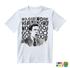 Illustration - No, God! No God! - The Office - Majica