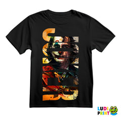 Colorful Portrait - Text Logo - Joker - Majica