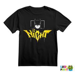I Am The Night - Yellow Text - Batman - Majica