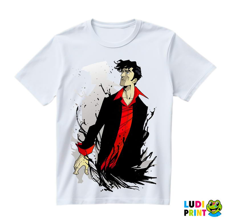 Black And Red - Dylan Dog - Majica