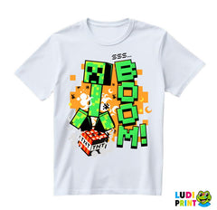 Creeper - Orange - Minecraft - Majica