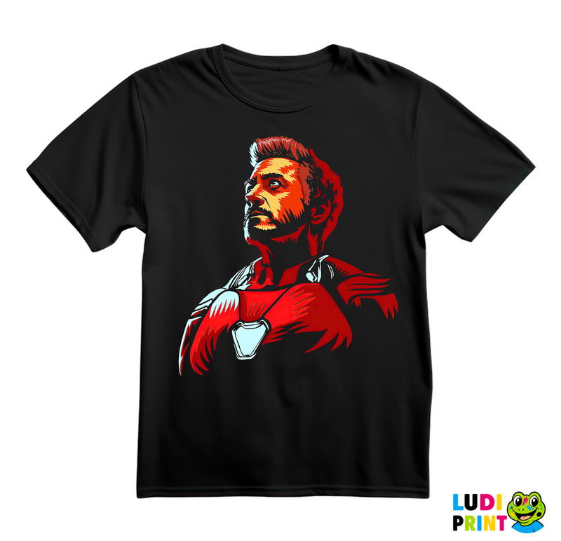 Looking Up - Iron Man - Avengers - Majica