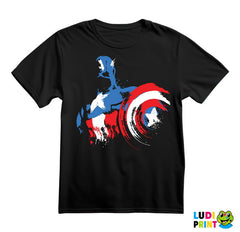 Color Splash - Captain America - Avengers - Majica