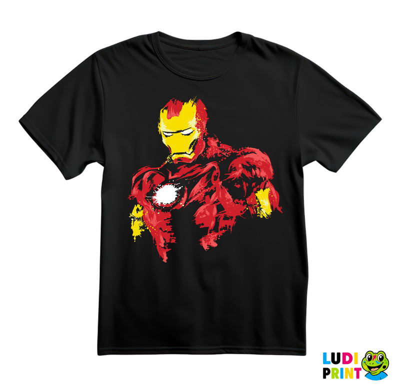 Color Splash - Iron Man - Avengers - Majica
