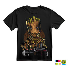 Groot Smile - Guardians Of The Galaxy - Majica