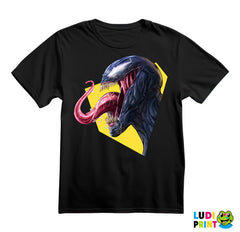 Yellow Background - Venom - Majica