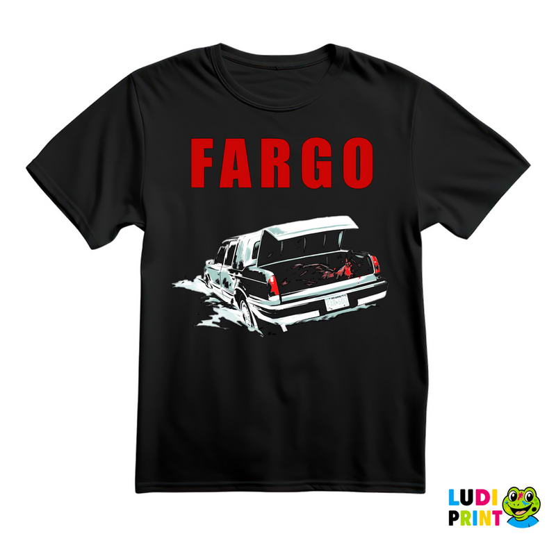 Car In The Snow - Fargo - Majica