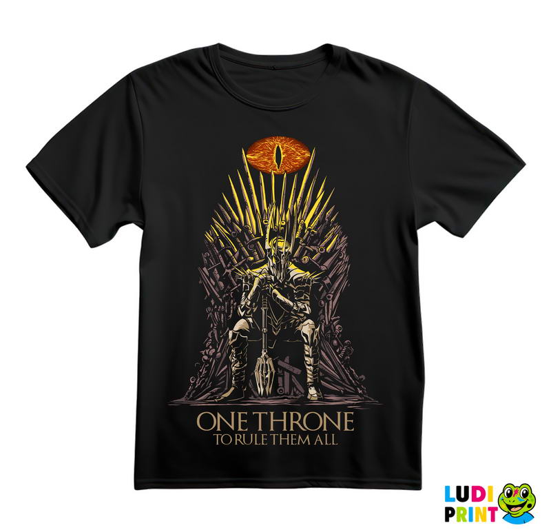 One Throne To Rule Them All - Lord Of The Rings - LOTR - Majica