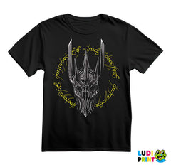 Sauron Helmet In The Dark - Lord Of The Rings - LOTR - Majica