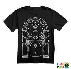 Doors Of Durin - Outline - Lord Of The Rings - LOTR - Majica