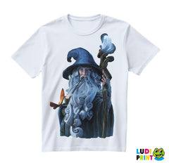 Gandalf With A Glowing Staff - Lord Of The Rings - LOTR - Majica