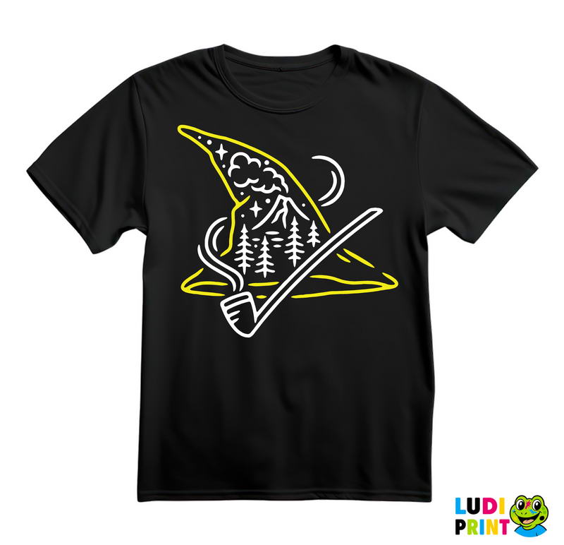 Gandalf's Hat - Outline - Lord Of The Rings - LOTR - Majica