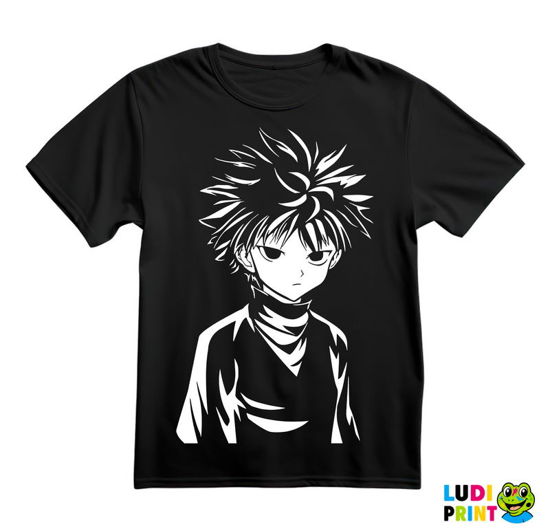Killua - White Portrait - Hunter x Hunter - Majica