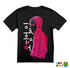 Circle Guard And Logo - Squid Game - Majica