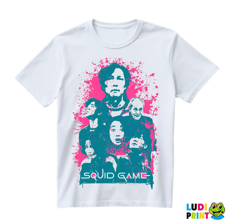 Color Splash Players - Squid Game - Majica
