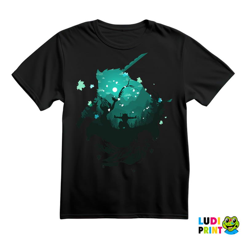 Inosuke Hashibira - Double Exposure - Demon Slayer - Majica